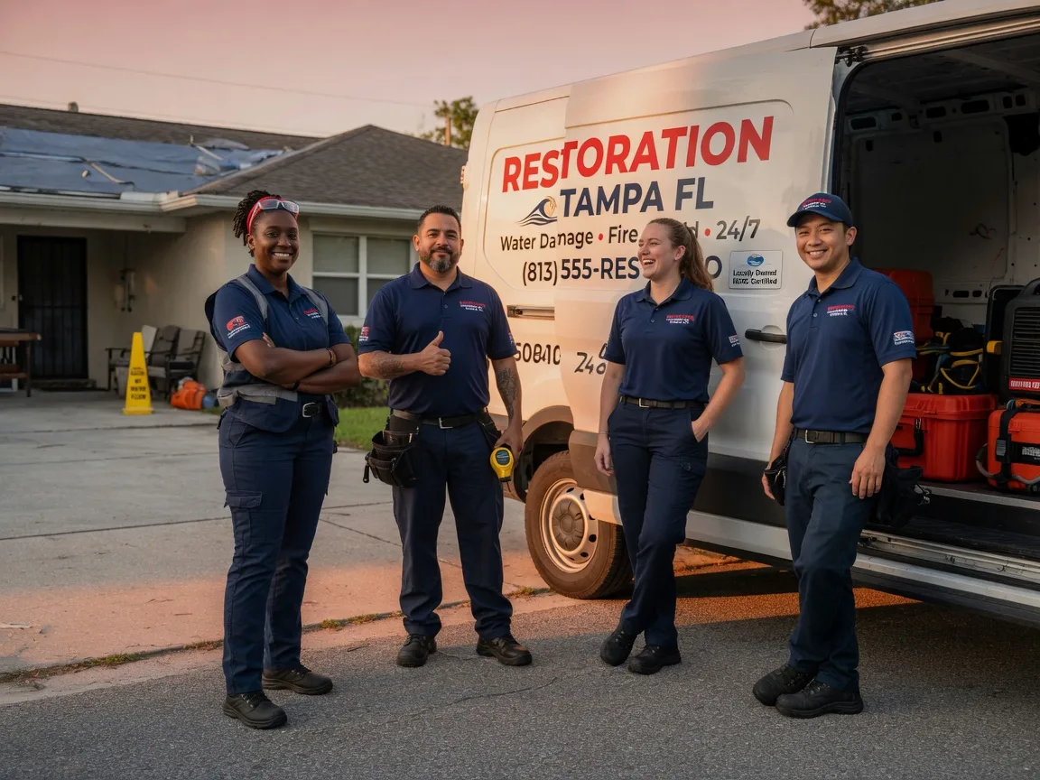 Water Damage Restoration company in Fullerton, CA